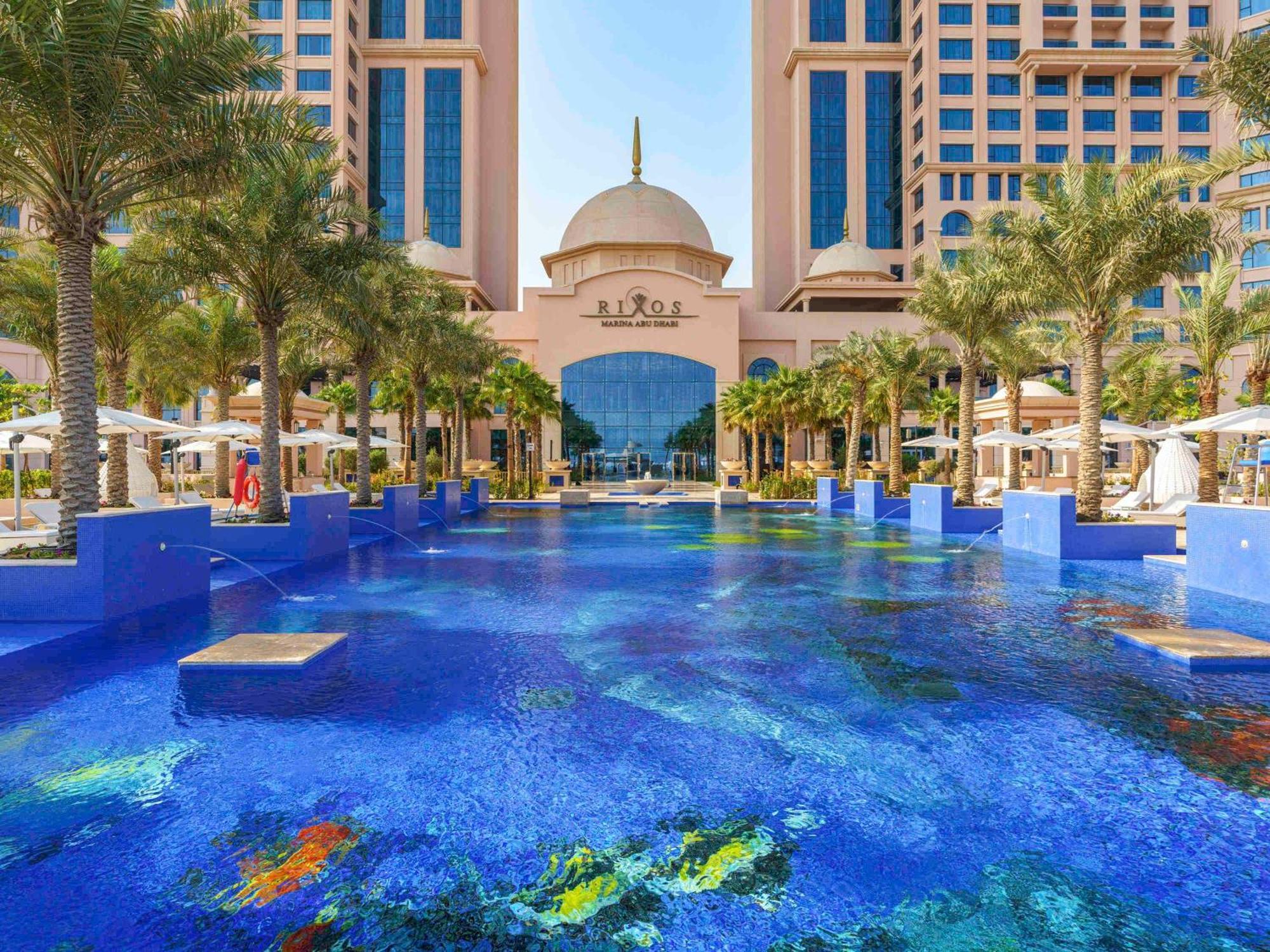 Rixos Marina Abu Dhabi Hotel Exterior foto